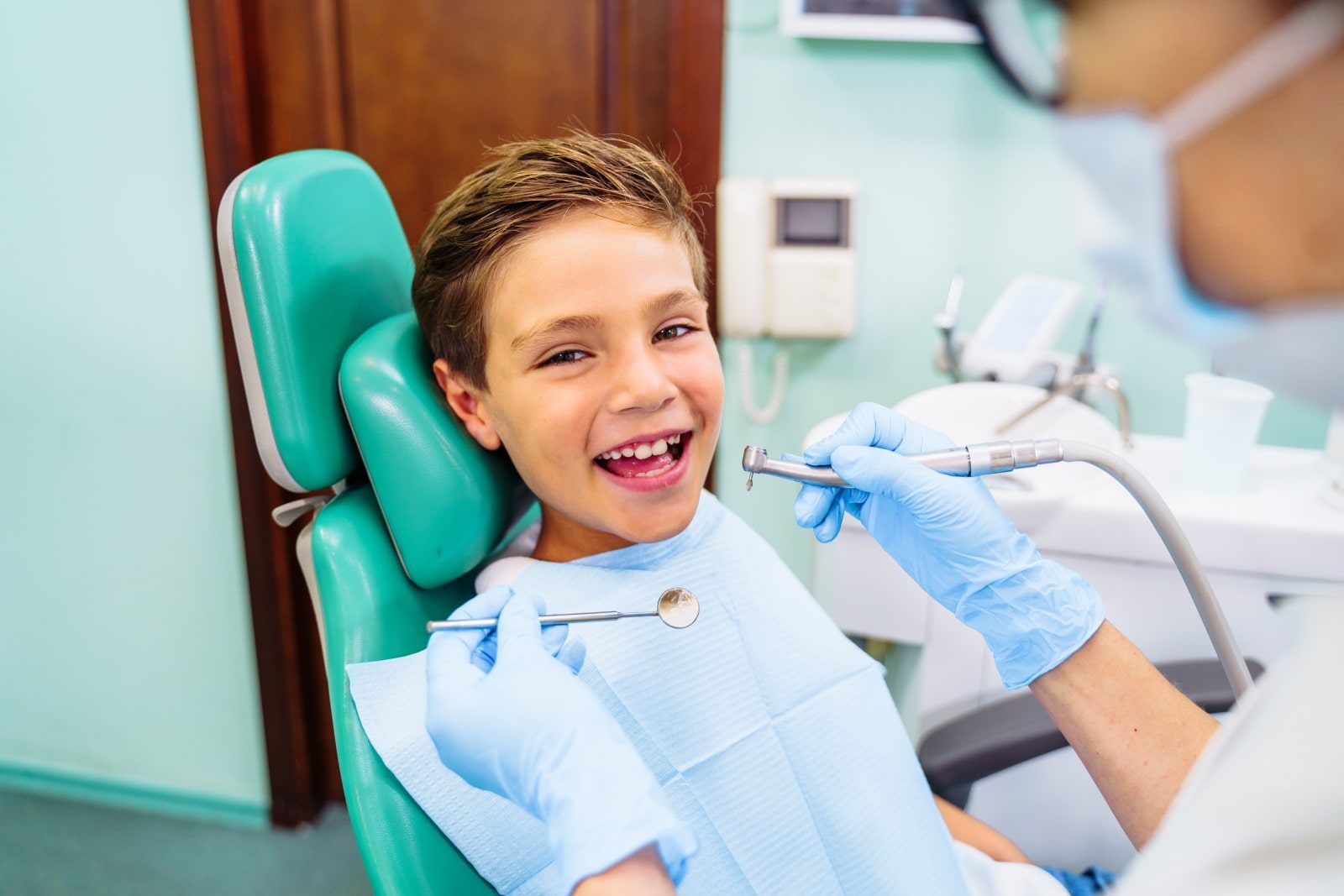 Child At Dentist